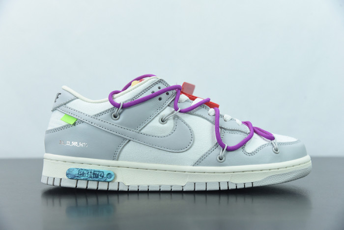 OFW x Nike SB Dunk Low “45 of 50” OW DM1602-101