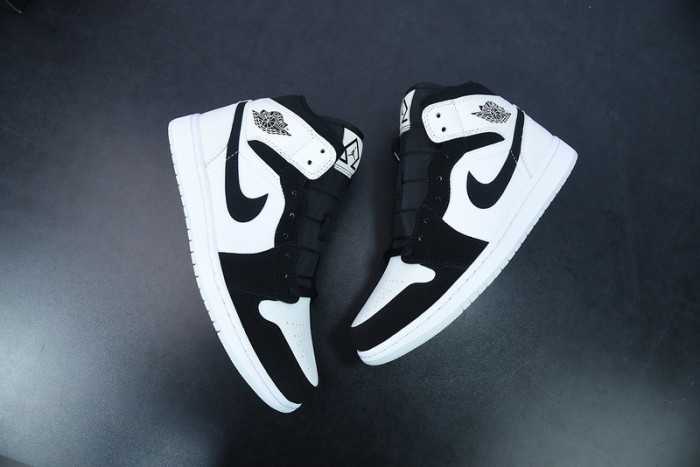 jordan 1 mid Di*m*nd shorts - dh6933-100