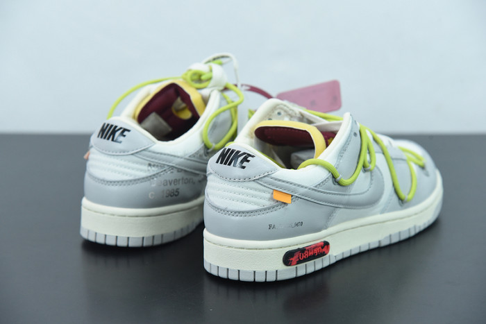 OFW x Nike SB Dunk Low “08 of 50” OW DM1602-106