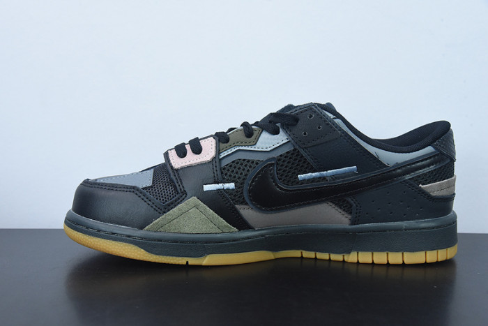 Nike Dunk Low Scrap Black Gum DB0500-001